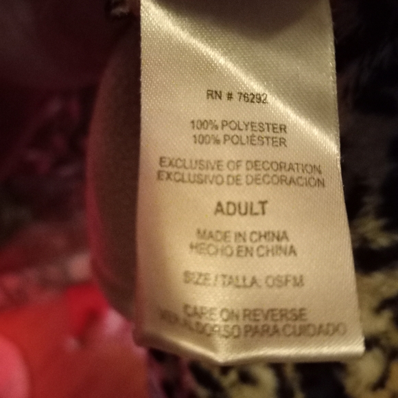 Cozy Wrap Cat Hooded Leopard Print Snuggle Adult Wearable Blanket Sloungy Fleece - Picture 4 of 11